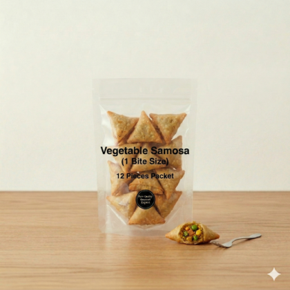 Vegetable Samosa - 1 bite - (12 pieces)
